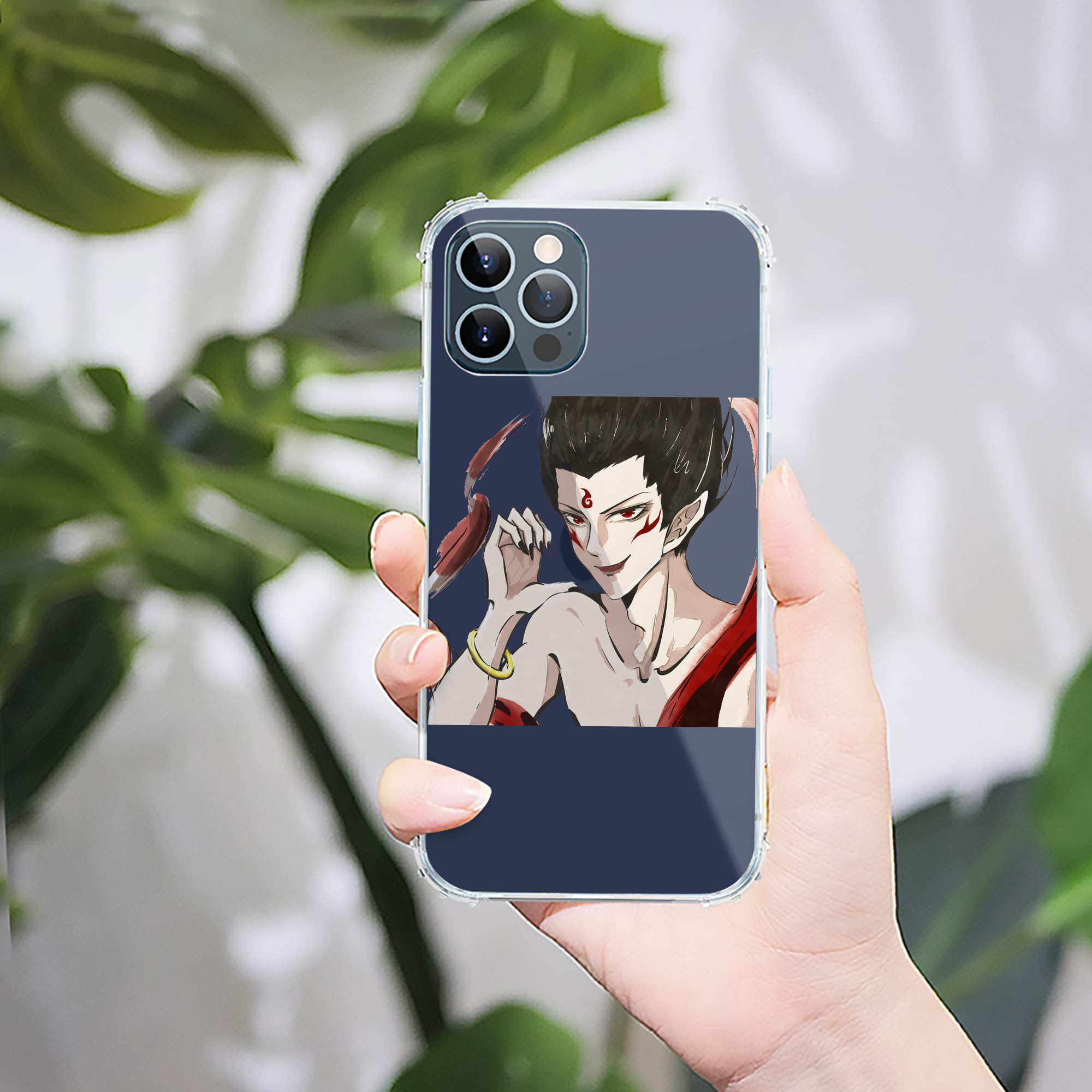 （画像用） Ne Zha 2 ナタ 魔童の大暴れ 【iPhone 12シリーズ対応】透明スマホケース（クリアソフトケース）